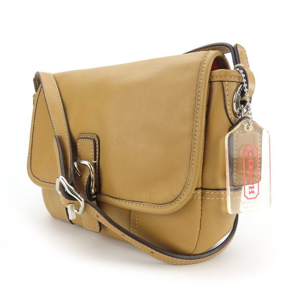 Coach USED COACH Leather Shoulder Bag F29763 Brown Leather Shoulder Bag F29763 - Picture 2 of 16